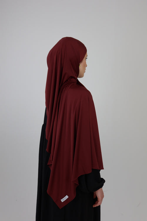 Premium Liquid Jersey BURGUNDY