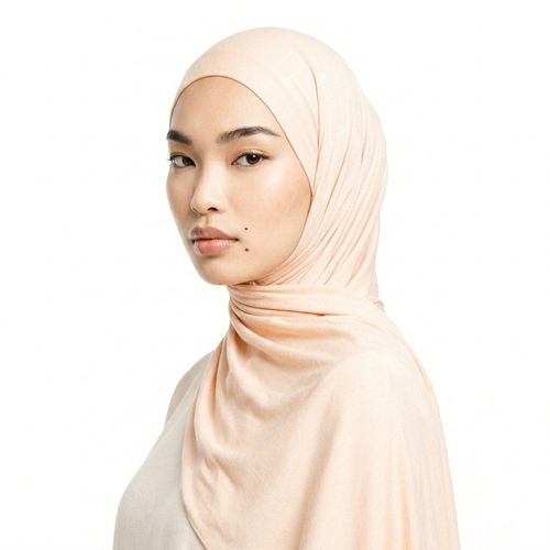 Bamboo Jersey in SOFT BISCOTTI