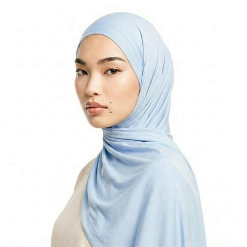Bamboo Jersey Baby Blue